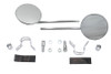 Wyatt Gatling - Round Mirror Set Chrome