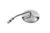Wyatt Gatling - Round Mirror with Short Stem Chrome