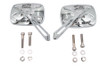 Wyatt Gatling #60-0009S - Chrome Eagle Spirit Mirror Set