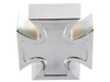 Wyatt Gatling - Chrome Maltese Cross Air Cleaner Cover