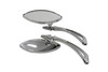 Wyatt Gatling #76536B4 - Eagle Eye Mirror Set Billet Chrome