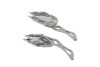 Wyatt Gatling #270111 - Fireball Mirror Set Chrome