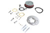 Wyatt Gatling - Hi-Flow Air Cleaner Backing Plate Kit Chrome