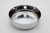 Wyatt Gatling #77566C - Chrome 7 inch Air Cleaner Cover