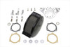 V-Twin - Black Wyatt Gatling Air Cleaner Assembly
