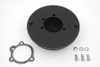 Wyatt Gatling #13142B - Wyatt Gatling Black Round Mesh Air Cleaner