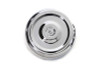 Wyatt Gatling #74528D - Chrome Round Bobbed Style 8 inch Air Cleaner Cover