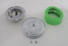 Wyatt Gatling - 7 inch Round Air Cleaner Chrome