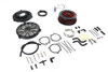 Wyatt Gatling #E14-0242BHE - Extreme Billet Air Cleaner Kit Heathen Style Black