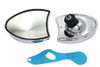 Wyatt Gatling #270971 - Chrome Touring Style Mirror Set