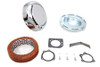 Wyatt Gatling - 7 inch Round Air Cleaner Assembly Chrome