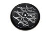 Wyatt Gatling #0213 - Black Ball Milled Air Cleaner Cover