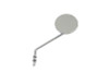  - Round Mirror Stainless Steel with Billet Stem