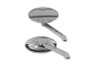 Wyatt Gatling #KA101L2 - Oval Mirror Set Chrome