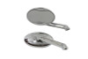 Wyatt Gatling #KA101L2 - Oval Mirror Set Chrome