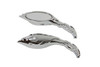 Wyatt Gatling #M60-6288 - Flame Mirror Set Chrome