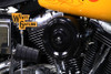 V-Twin - Black Wyatt Gatling Air Cleaner Assembly