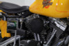 V-Twin - Black Wyatt Gatling Air Cleaner Assembly