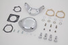 V-Twin - Chrome Wyatt Gatling Air Cleaner Assembly