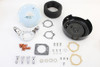 Wyatt Gatling - 8 inch Round Air Cleaner Assembly Black