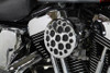 V-Twin - Chrome Wyatt Gatling Air Cleaner Assembly