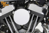 V-Twin - Chrome Wyatt Gatling Air Cleaner Assembly
