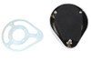 V-Twin - 5 inch Teardrop Linkert Cover Kit Chrome
