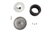 V-Twin - Round Cast Air Cleaner Cover