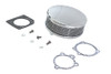 Wyatt Gatling #16415A - Wyatt Gatling Round Air Cleaner Chrome