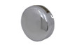 Wyatt Gatling #70397 - 6 inch Chrome Air Cleaner Cover