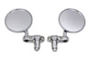 Wyatt Gatling #270005 - Cafe Style Mirror Set Chrome