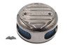 Ultima #12-14 - Ultima Free Flow Milled Air Cleaner Kit Polished