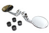 Wyatt Gatling - Wyatt Gatling Round Mirror Set Chrome