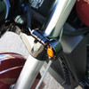 Joker Machine #10-315B - Speedometer Ring with Swivel Clamp - Black Anodized - For 39 mm Fork Tube