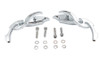 Wyatt Gatling #76501B4 - Lucifer Mirror Set Billet with Scroll Stem