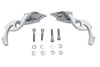 Wyatt Gatling #76501B4 - Lucifer Mirror Set Billet with Scroll Stem