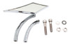 Wyatt Gatling #76505B3 - Zoid Mirror with Billet Curved Stem