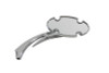 Wyatt Gatling #76507B3 - Kaiser Mirror with Billet Sickle Stem