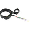 Joker Machine #10-303B - Speedometer Relocation Bracket with Easy Mount Clamp - Black Anodized - For 39 mm Fork