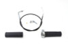 V-Twin #H17-0578NP - Keihin Handlebar Throttle and Cable Assembly