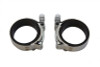 V-Twin - Power Intake Manifold Clamp Kit with Flat Seals
