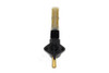 V-Twin #03-0002BB - Petcock Straight Outlet Black