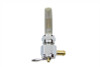 Sifton #03-0058R - Sifton Chrome Hex Petcock Forward Facing with Nut
