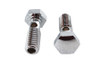 V-Twin - Breather Banjo Bolt Set Chrome