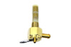 Sifton #03-0069BRR - Sifton Brass Hex Petcock 90° Right Hand Spigot