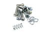 V-Twin - Linkert Throttle Lever Replacement Screw and Spring Kit Zinc