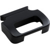LA Choppers #LA-7391-00M - T-Bar Gauge Mount - Flat Black - For 1" Diameter Bars
