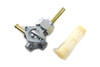 V-Twin - Alloy Petcock with Nut and 90° Left Outlet