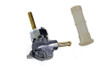 V-Twin - Alloy Petcock with Nut and 90° Left Outlet