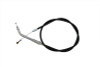 V-Twin #28-0092 - Black Idle Cable with 45° Elbow Fitting